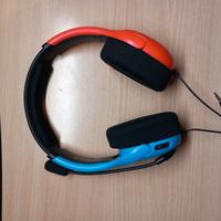 cuffie con microfono nintendo switch