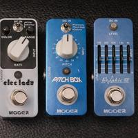 Flanger, Pitch shifter ed Equalizzatore Mooer