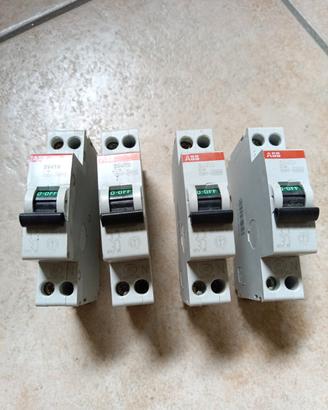 magnetotermico abb c16 A 