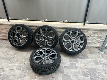 4 cerchi in lega 17 pollici ford originali