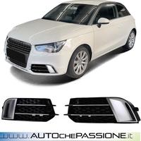 Coppia griglie fendinebbia per Audi A1 8X 10-14
