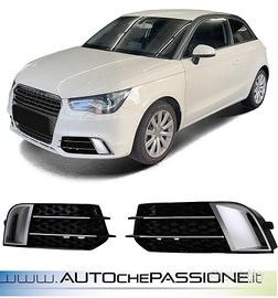 Coppia griglie fendinebbia per Audi A1 8X 10-14