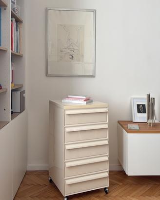 KARTELL - Cassettiera in plastica anni '70