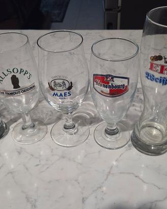 Bicchieri boccali birra