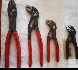Lotto 4 pinze knipex cobra (nuove) 