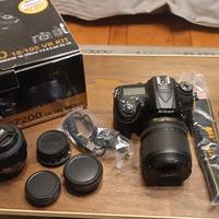 Nikon d7200 18-105 + 35mm + Holga