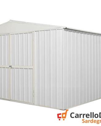 Box prefabbricato acciaio lamiera 360x430 bianco