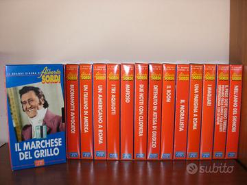 film vhs del grande cinema di alberto sordi