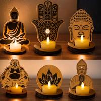 Porta candele zen da meditazione