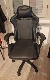 Poltrona da Gaming Ergonomica Schienale Regolabile