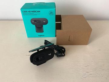 Webcam Logitech c505 HD 720p USB-A con otturatore