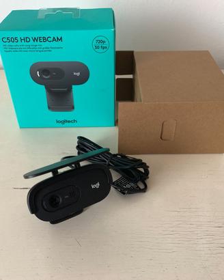 Webcam Logitech c505 HD 720p USB-A con otturatore