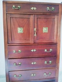 Cassettiera,secretaire antico 