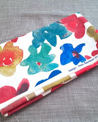 Tessuto Vintage IKEA 2010 "Malin Åkerblom" a Fiori