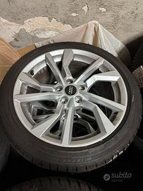 Ruote complete audi da 18” con gomme invernali