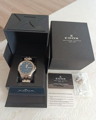 Edox Delfino Day date automatico 