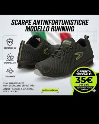 Scarpe antinfortunistiche Cofra