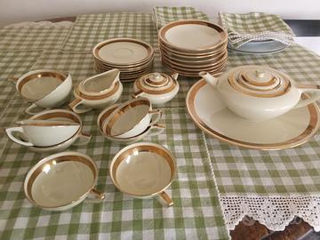 Servizio da tè vintage anni '50 per 8 persone 