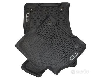 Tappetini in gomma anteriori originali Audi Q3