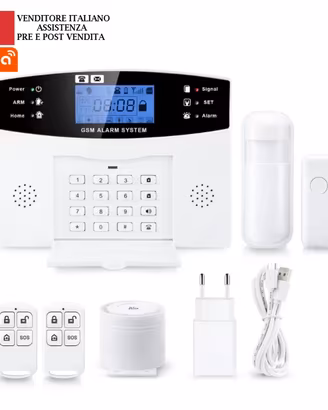 Antifurto PG500 Tuya GSM/WiFi+acc. SOS Antipanico