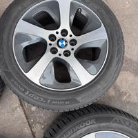 4 cerchi Bmw X2 R17 completi di gomme termiche