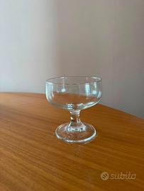Coppe Vetro Vintage Fidenza "Executive" Nuove