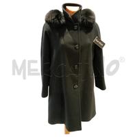 CAPPOTTO DONNA ANDRE' MAURICE NERO LANA CASHMERE