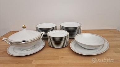 Servizio piatti Heinrich Selb Bavaria 12p oro