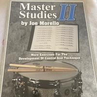 Master studies II by joe morello