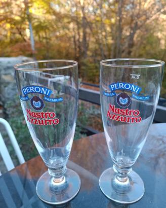 Sei bicchieri birra Peroni