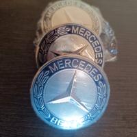 set 4 Coprimozzo per Mercedes da 75mm (7,5cm) 