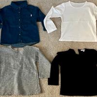 4 maglie bimba 18 24 mesi le chicche kiabi