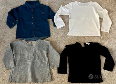 4 maglie bimba 18 24 mesi le chicche kiabi