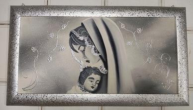 Quadro dipinto a mano – 92x52 cm – Icona moderna