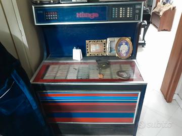juke box Mirage vintage funzionante