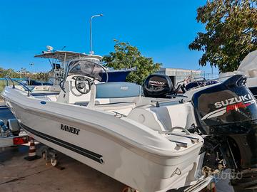 Barca Ranieri Azzurra con Suzuki DF140