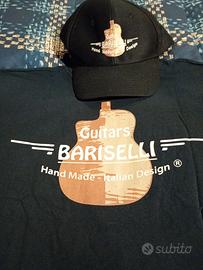 T-Shirt + Berretto Bariselli Guitars - 100%cotone