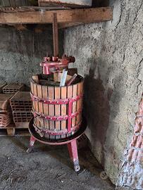 torchio da vino ben tenuto