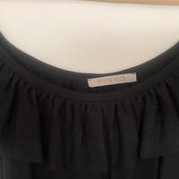 vestito nero maglina