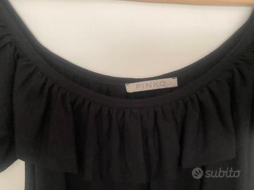 vestito nero maglina