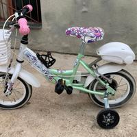 Bicicletta Bambina Biart con rotelle