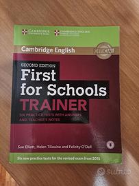 FIRST FOR SCHOOL TRAINER 9781107446052 