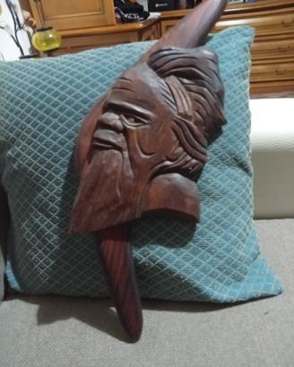Maschera tribale australiana da muro 