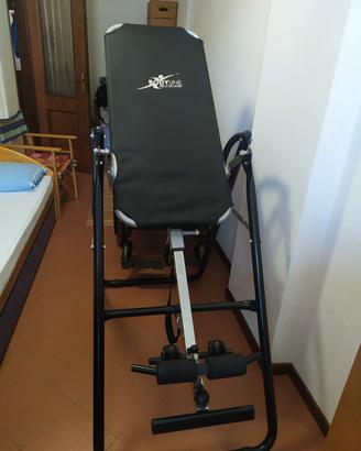 panca a inversione x allungamento muscolare