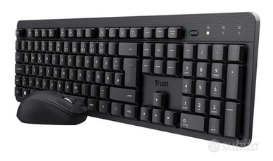 Tastiera + Mouse Wireless Trust