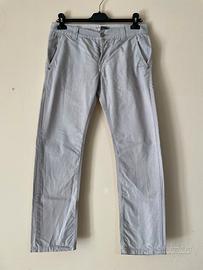 Pantaloni Made in Italy Dondup grigio chiaro/beige