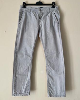 Pantaloni Made in Italy Dondup grigio chiaro/beige