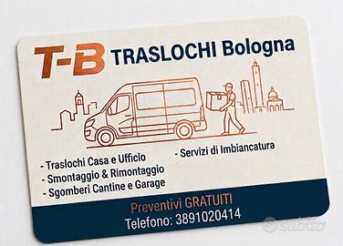 Traslochi, imbiancatura e sgomberi Bologna