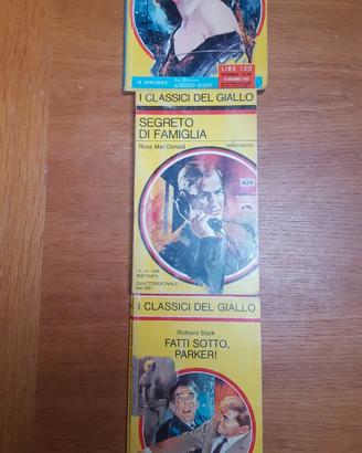 3 gialli Mondadori vintage
