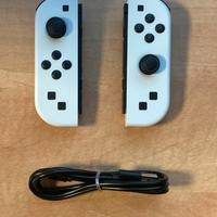 Coppia di Joypad  bianchi per Nintendo Switch